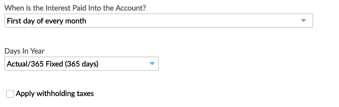 Apply withholding taxes checkbox