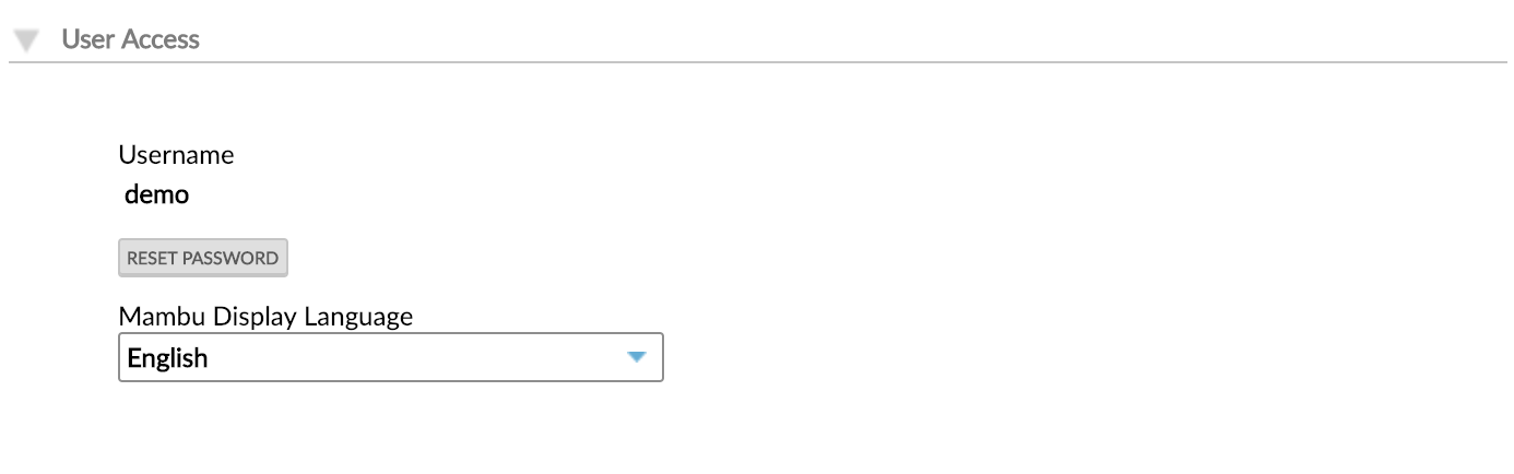 Change language drop-down