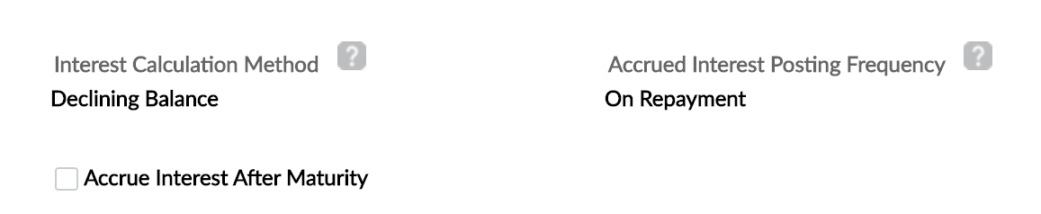 Option to accrue interest after maturity