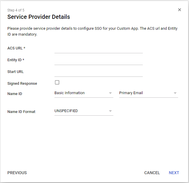 google apps saml add new provider