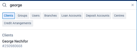 results per category