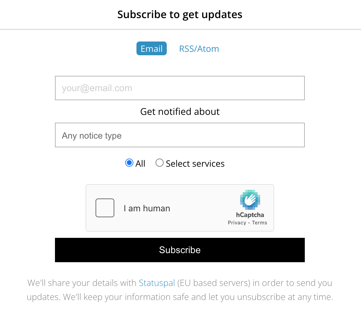 Choose a subscription